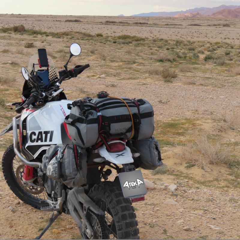 Piastre porta borse Mustang per Ducati Desert X