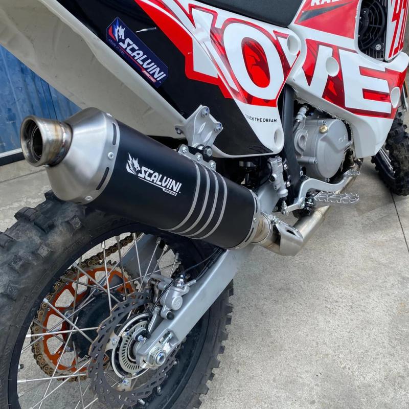 SILENZIATORE + DECAT KOVE 450 RALLY
