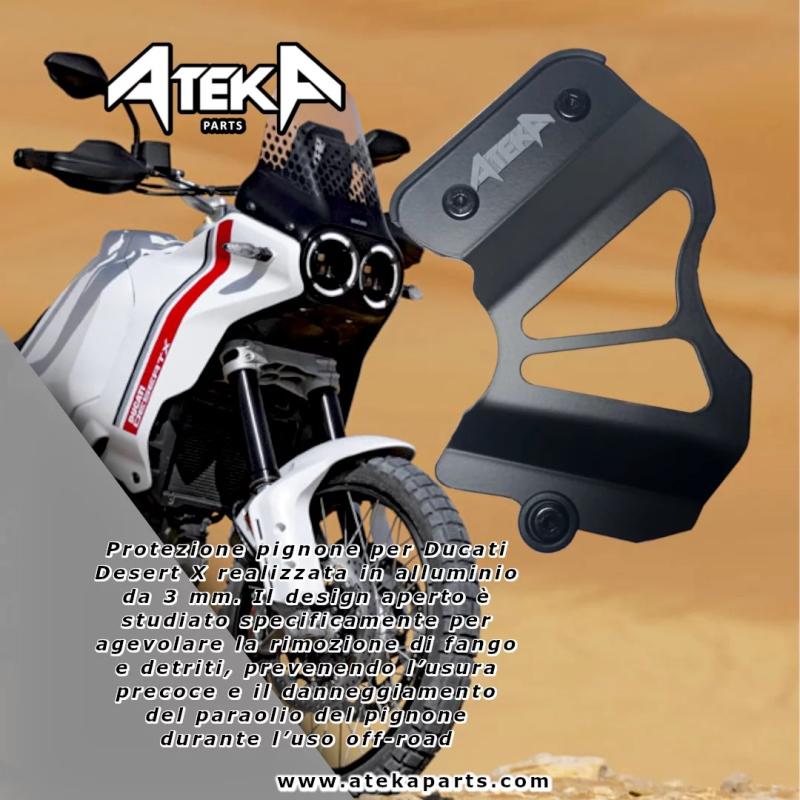 Protezione Pignone per Ducati Desert X - Rally